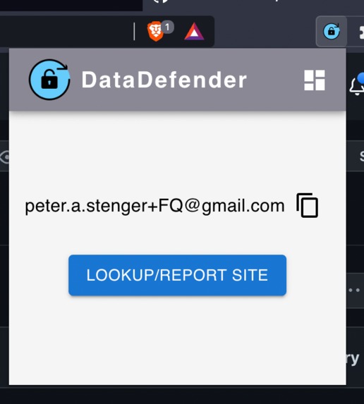 DataDefender – screenshot 1