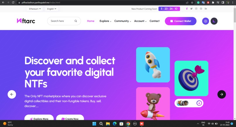 NFTARC - A Place Where Barter the NFT's. – screenshot 3