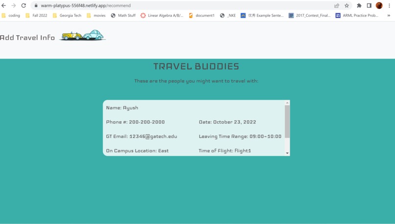 Travel Buddies – screenshot 3