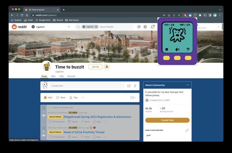 Toolbargachi – screenshot 2