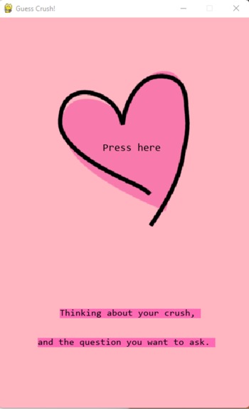 Guess crush! – screenshot 1