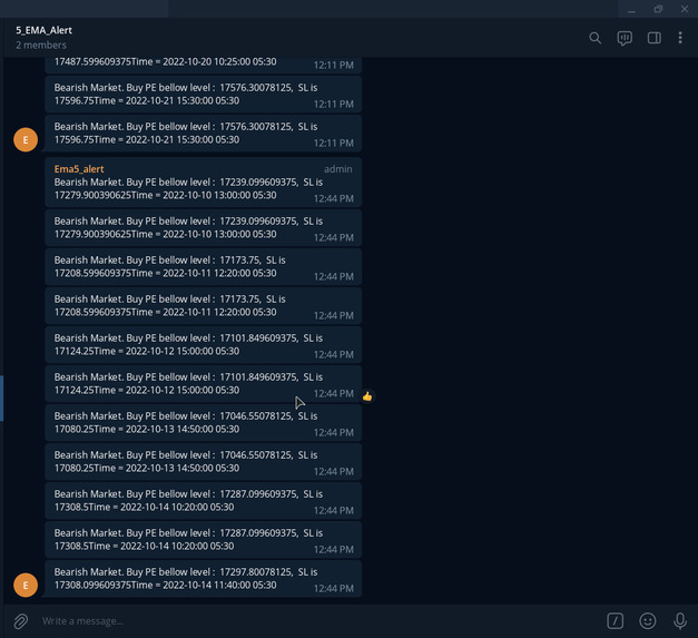 Algorithmic Trading – screenshot 2