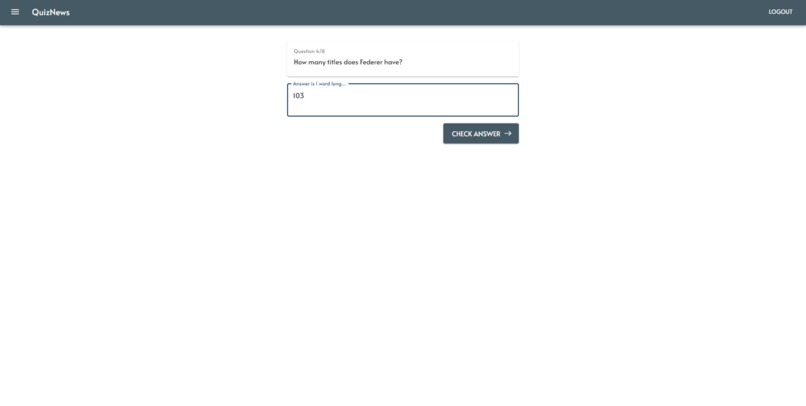 QuizNews – screenshot 2