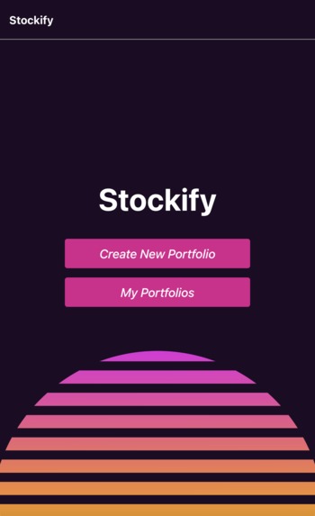 Beginner Stock Portfolio Creation  – screenshot 1
