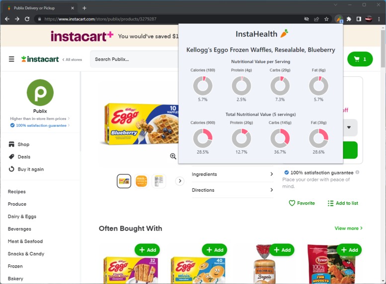InstaHealth – screenshot 4