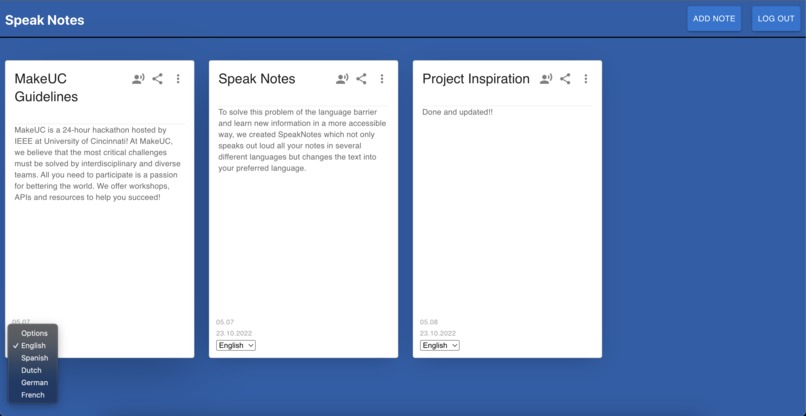 SpeakNotes – screenshot 7