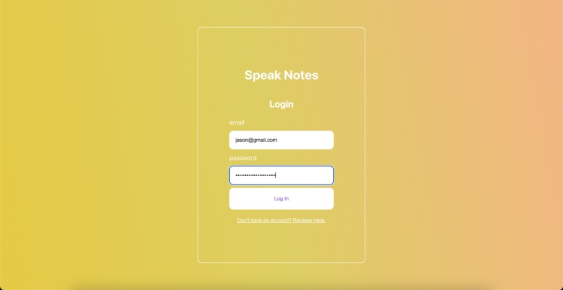 SpeakNotes – screenshot 2