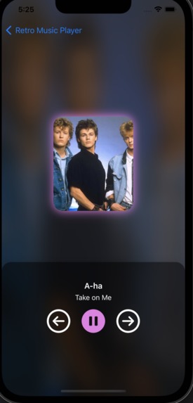 Retro Music Player – screenshot 1