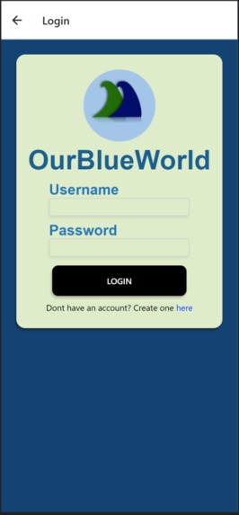 OurBlueWorld – screenshot 2