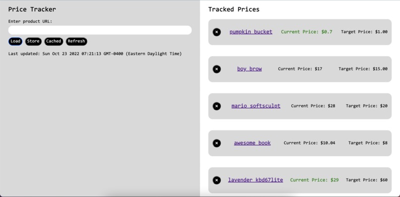 Price Tracker – screenshot 3