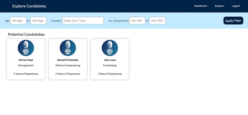 VolunteerIN – screenshot 5