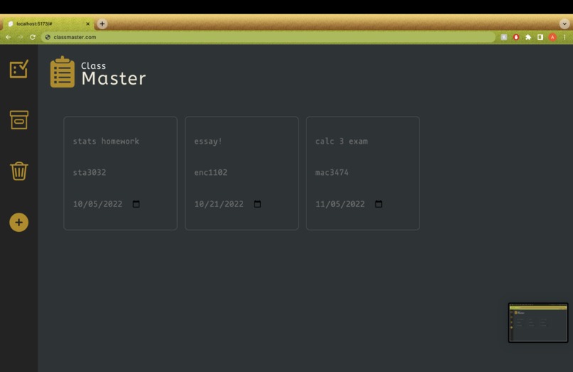 Class Master – screenshot 1