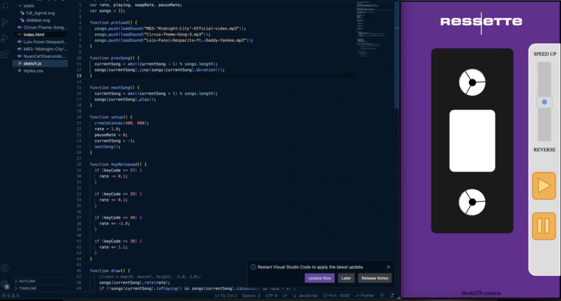 Ressette – screenshot 2