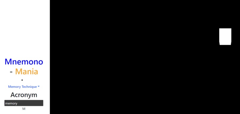Mnemono-mania – screenshot 2