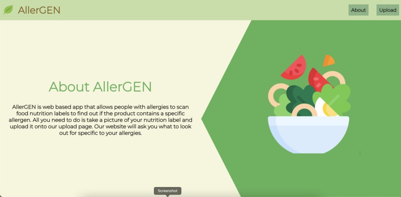 AllerGEN – screenshot 2
