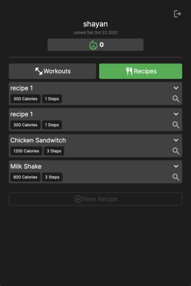 FitnessStreak – screenshot 1