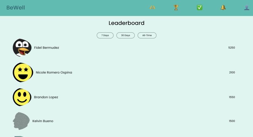 BeWell – screenshot 3