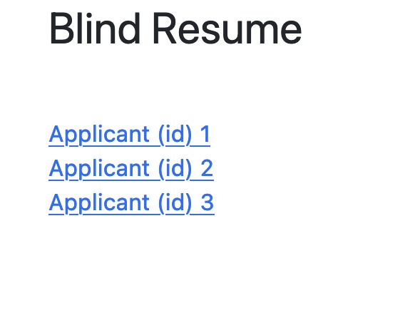 Blinder Resume – screenshot 2