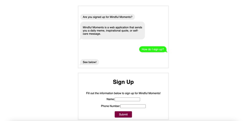 Mindful Moments – screenshot 1