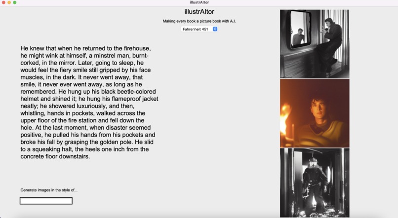 illustrAItor – screenshot 2