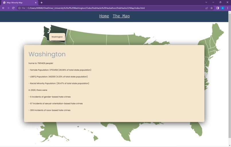 Minority Map – screenshot 2