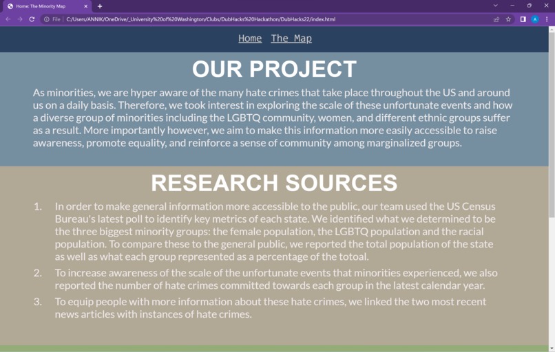 Minority Map – screenshot 3