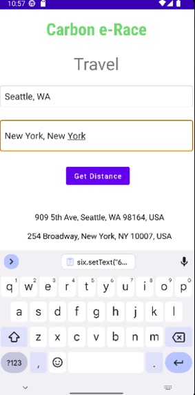 Carbon e-Race – screenshot 4