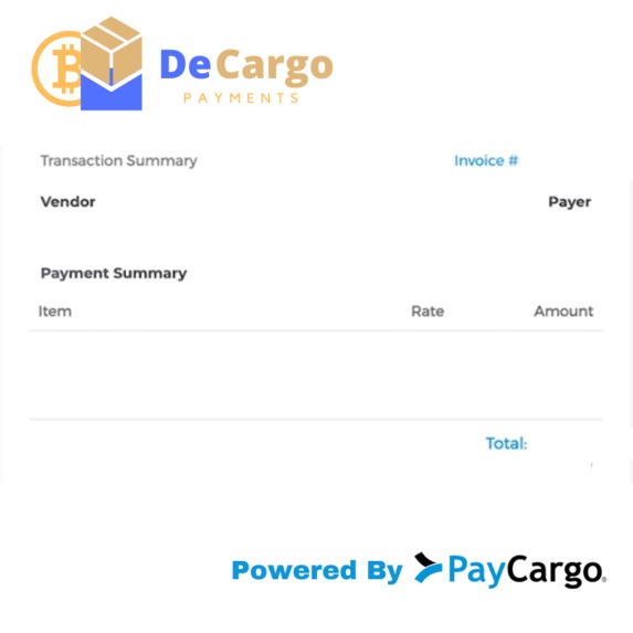 DeCargo Pay – screenshot 2