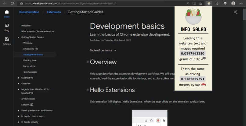 Info Salad – screenshot 2