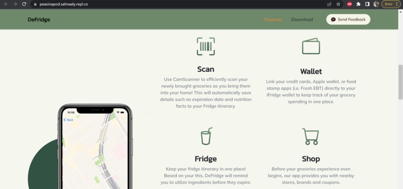 DeFridge – screenshot 2