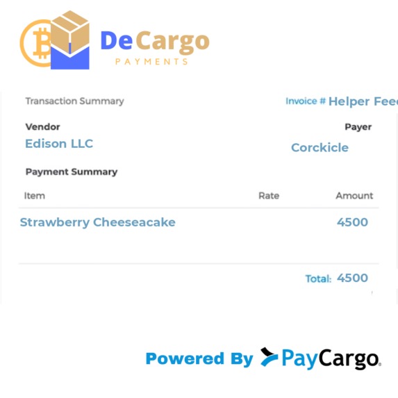 DeCargo Pay – screenshot 3