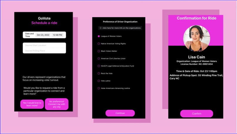 GoVote – screenshot 2