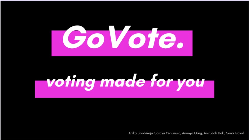 GoVote – screenshot 1