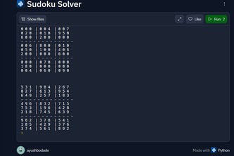 Sudoku Solver