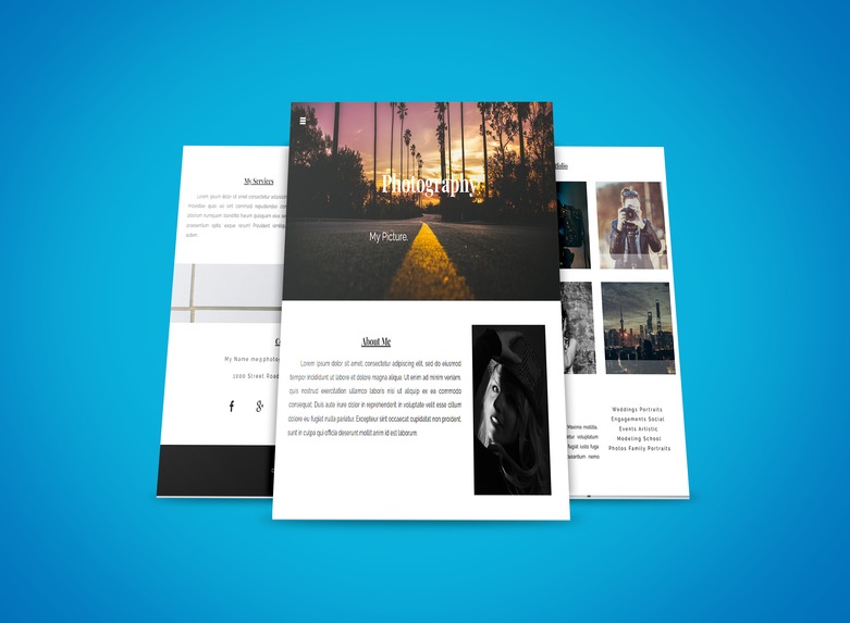 Photography Website – screenshot 2