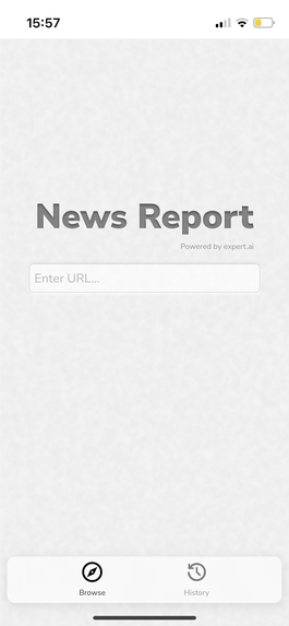 News Report – screenshot 1