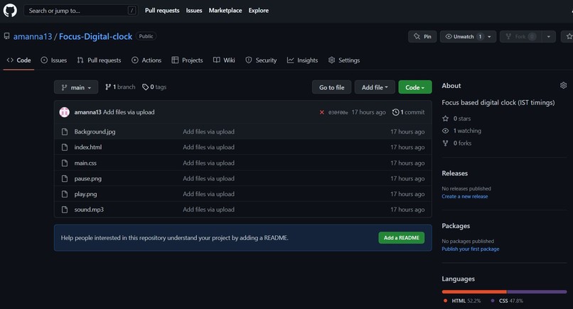 THE GITHUB CHAMELEON CHALLENGE – screenshot 1