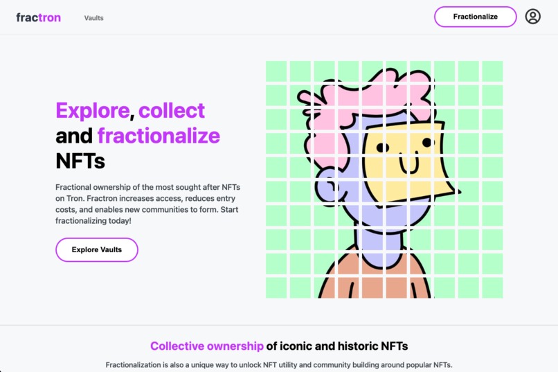 Fractron - Fractional NFTs – screenshot 1