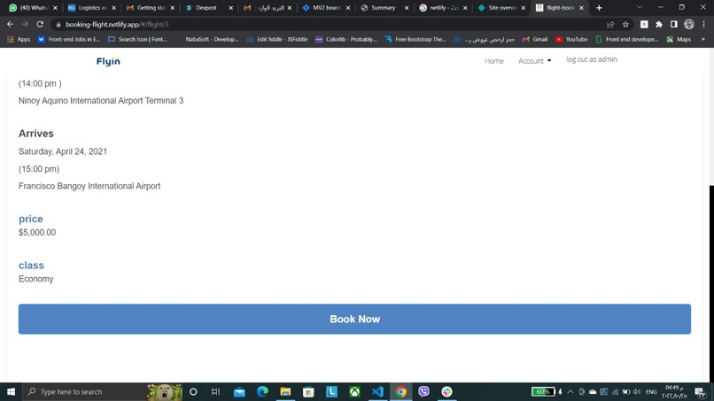Flights-Booking-System – screenshot 4