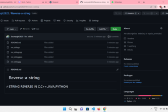 Reverse a String | Devpost