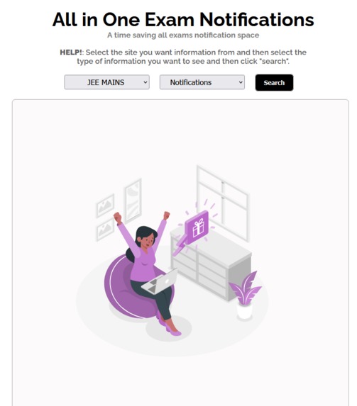 Exam Notification – screenshot 1