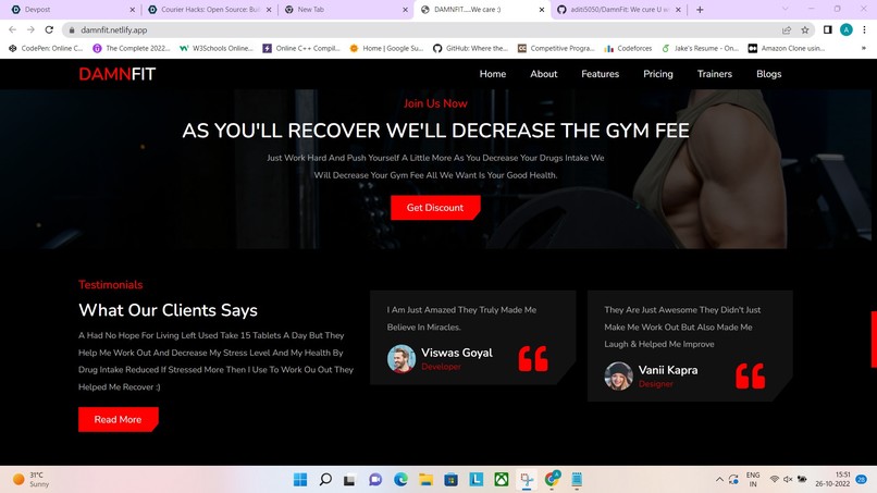 DamnFIT  (We cure you without medicine) – screenshot 5
