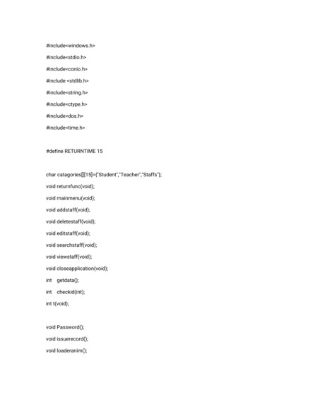 College Data Management – screenshot 1