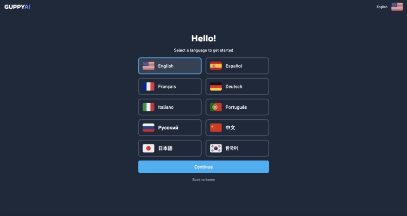 GuppyAI – screenshot 2