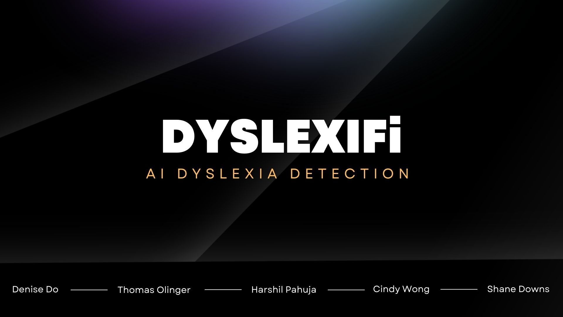 DYSLEXIFi | Devpost