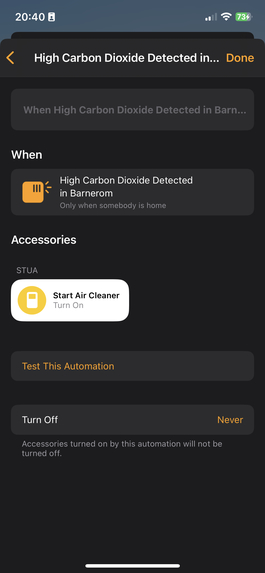 Meraki in Apple Homekit – screenshot 3