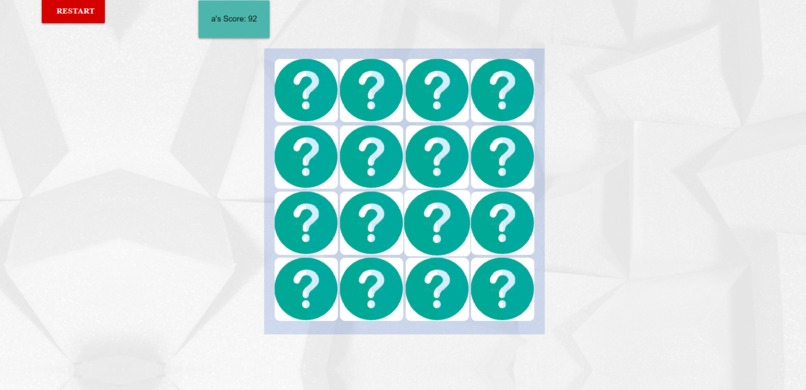 Memory Card Game – screenshot 1