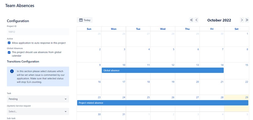 Absences Auto-Reply for JSM – screenshot 3