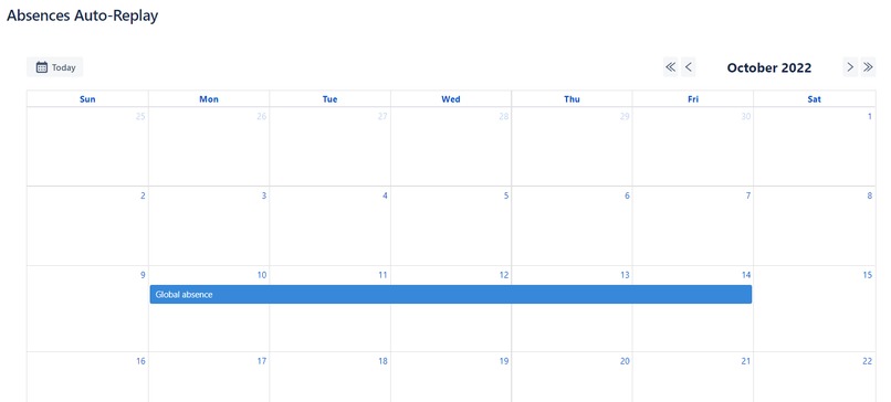 Absences Auto-Reply for JSM – screenshot 4