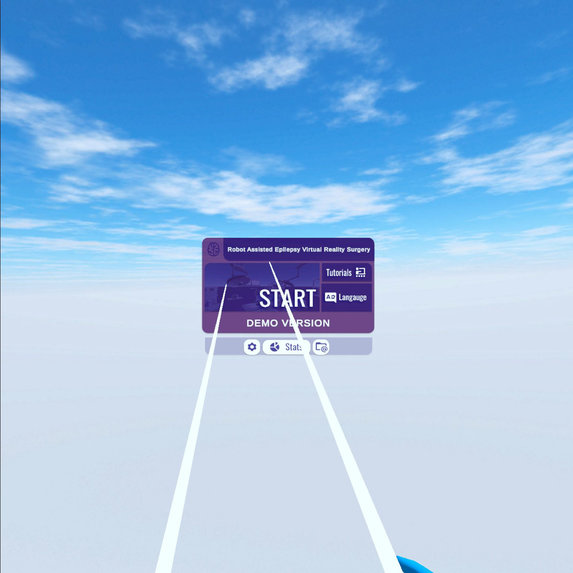 Robot Assisted Epilepsy Virtual Reality Surgery – screenshot 1